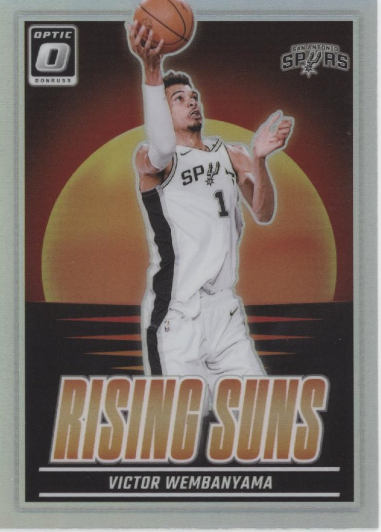 Victor Wembanyama 2024-25 Panini Donruss Optic Rising Suns Prizm #19、Collector Store LLC、kayou