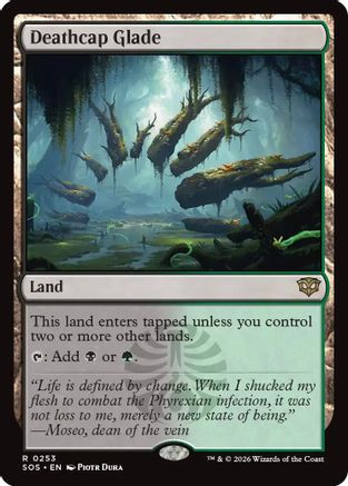 Deathcap Glade (SOS-253) - Secrets of Strixhaven Foil、Wizards of the Coast、kayou
