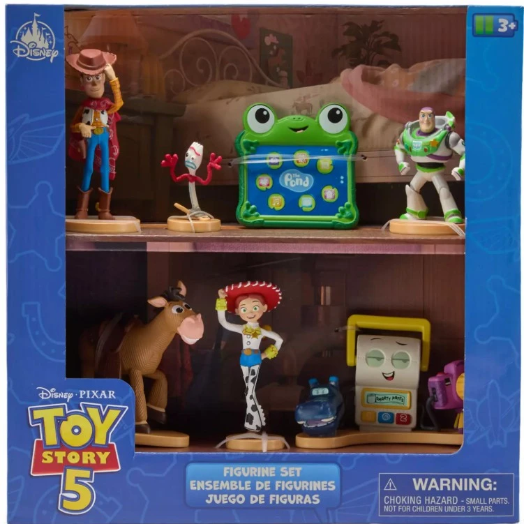 Disney / Pixar Toy Story 5 Figurine Set Exclusive 9-Piece PVC Figure Set、ToyWiz、kayou