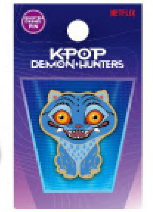 KPop Demon Hunters Derpy Tiger Collectible Enamel Pin、ToyWiz、kayou
