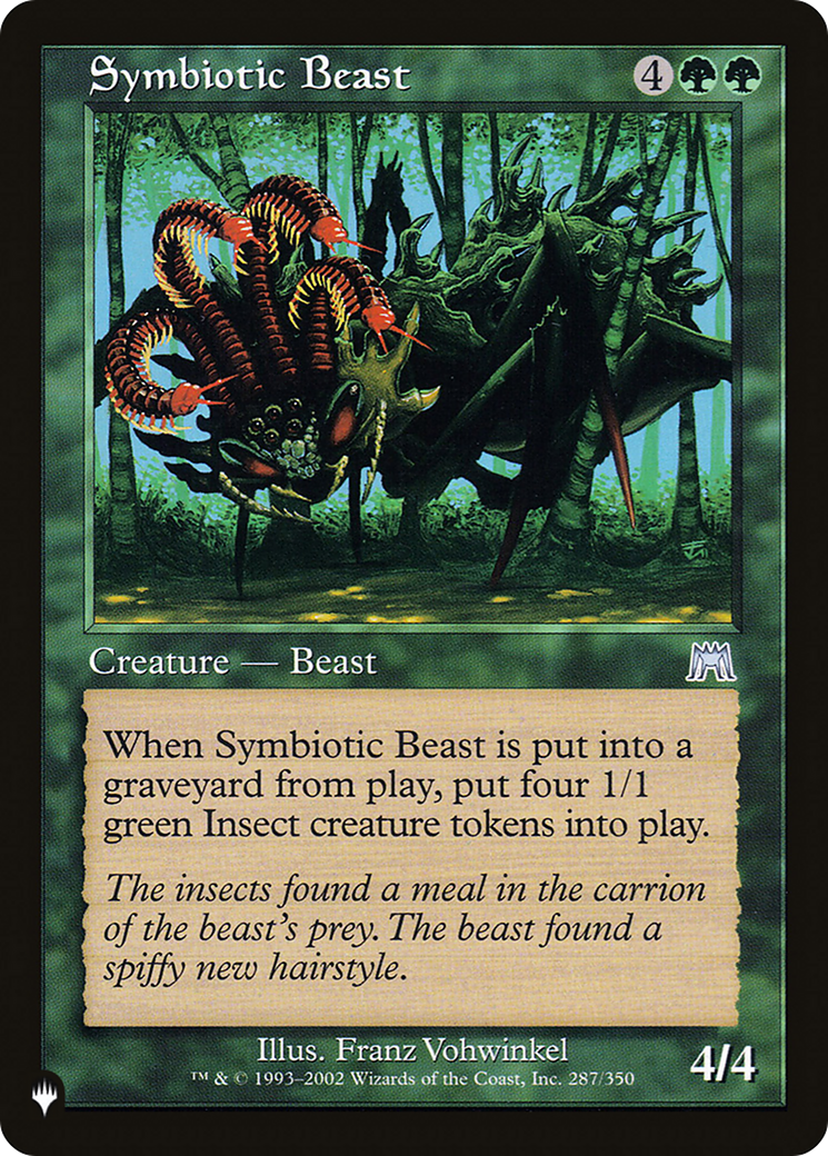 Symbiotic Beast (LIST-287/350) - The List、Wizards of the Coast、kayou