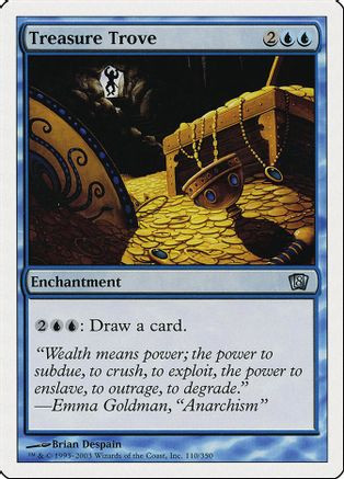 Treasure Trove (8ED-110) - 8th Edition Foil、Wizards of the Coast、kayou