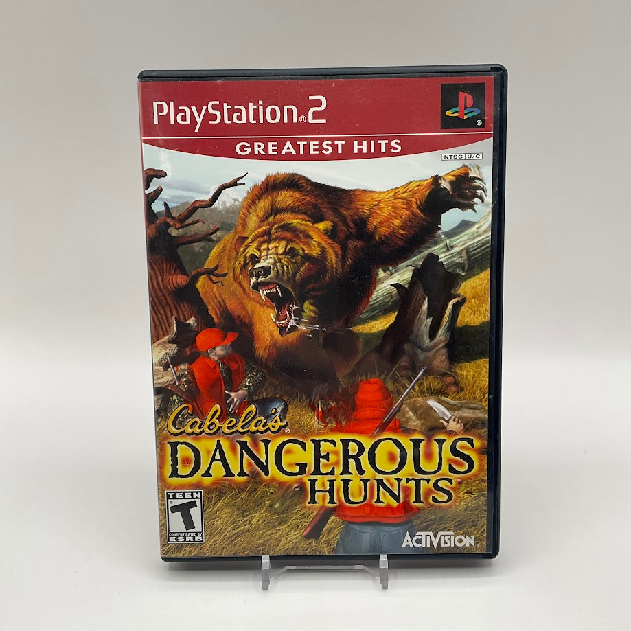 Cabela's Dangerous Hunts Greatest Hits Playstation 2 Used、Collector Store LLC - VG、kayou