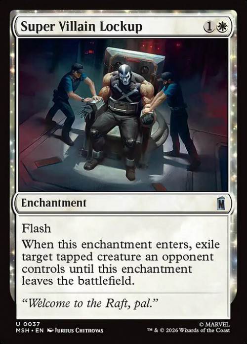 MtG Marvel Super Heroes Uncommon Super Villain Lockup #37、ToyWiz、kayou