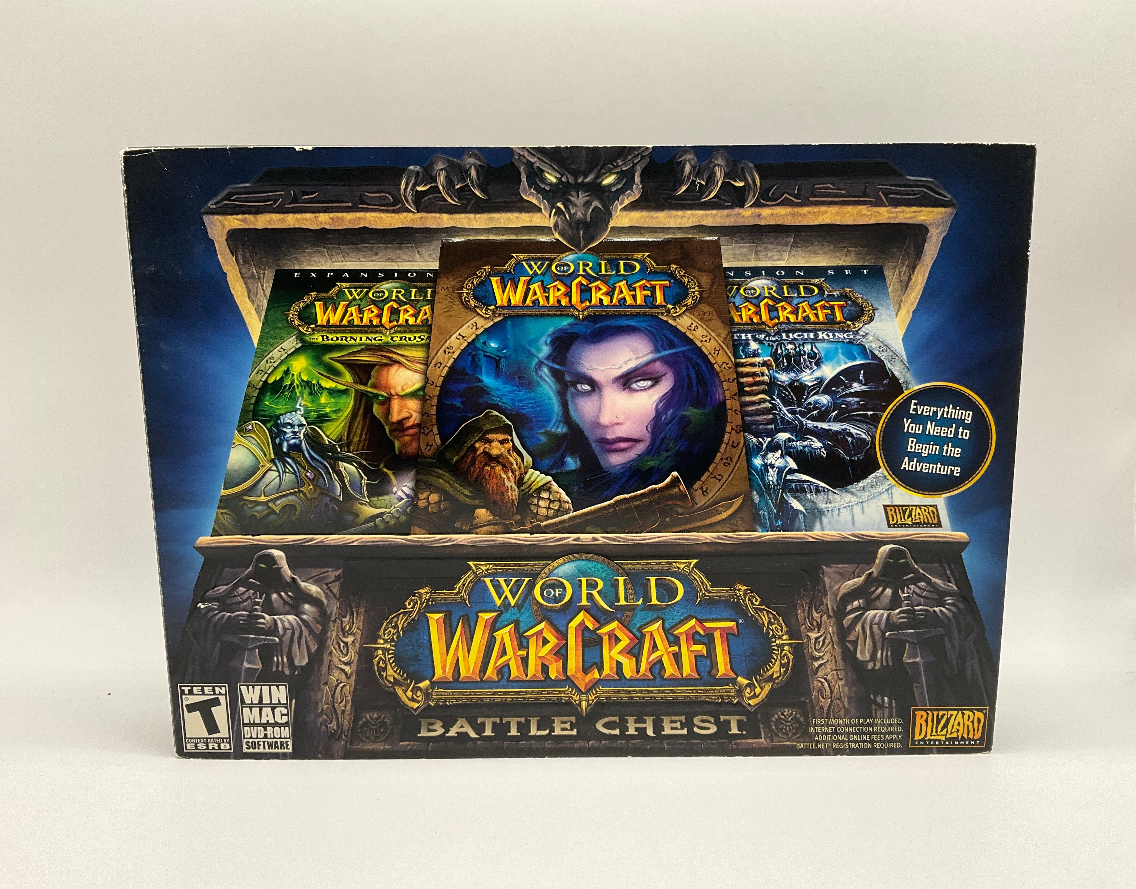 World of Warcraft: Battle Chest Burning Crusade & Lich King PC Games Sealed、Collector Store LLC - VG、kayou