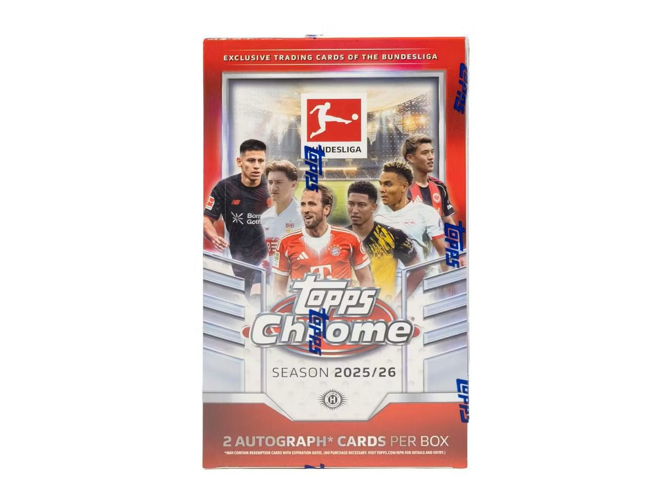 2025-26 Topps Chrome Bundesliga Soccer Hobby Box、Topps、kayou