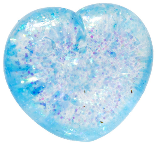 Squishies Heart BLUE 2.5-Inch Squeeze Toy、ToyWiz、kayou