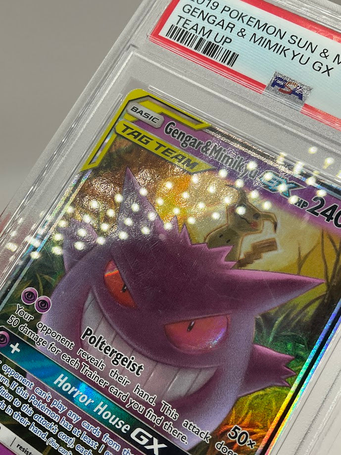 Gengar & Mimikyu GX Pokemon Team Up #53 PSA 9、Collector Store LLC Gaming、kayou