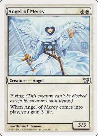 Angel of Mercy (9ED-001) - 9th Edition、Wizards of the Coast、kayou