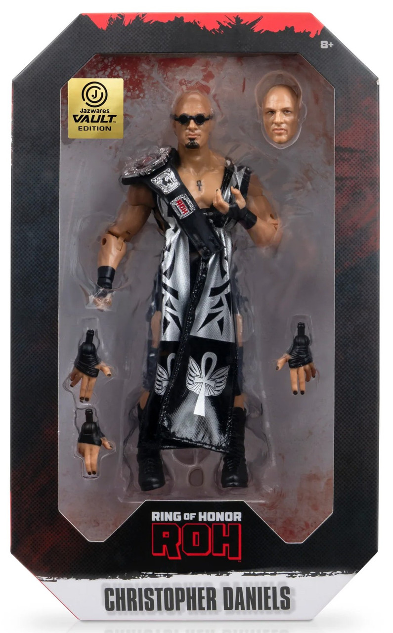 AEW All Elite Wrestling Ring of Honor Christopher Daniels Action Figure、ToyWiz、kayou