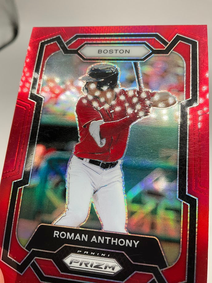 Roman Anthony 2024 Panini Prizm Red Prizm 087/299 #49、Collector Store LLC、kayou