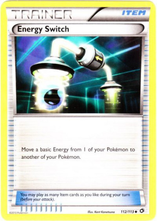 Pokemon Black & White Legendary Treasures Uncommon Energy Switch #112 Reverse Holo、ToyWiz、kayou