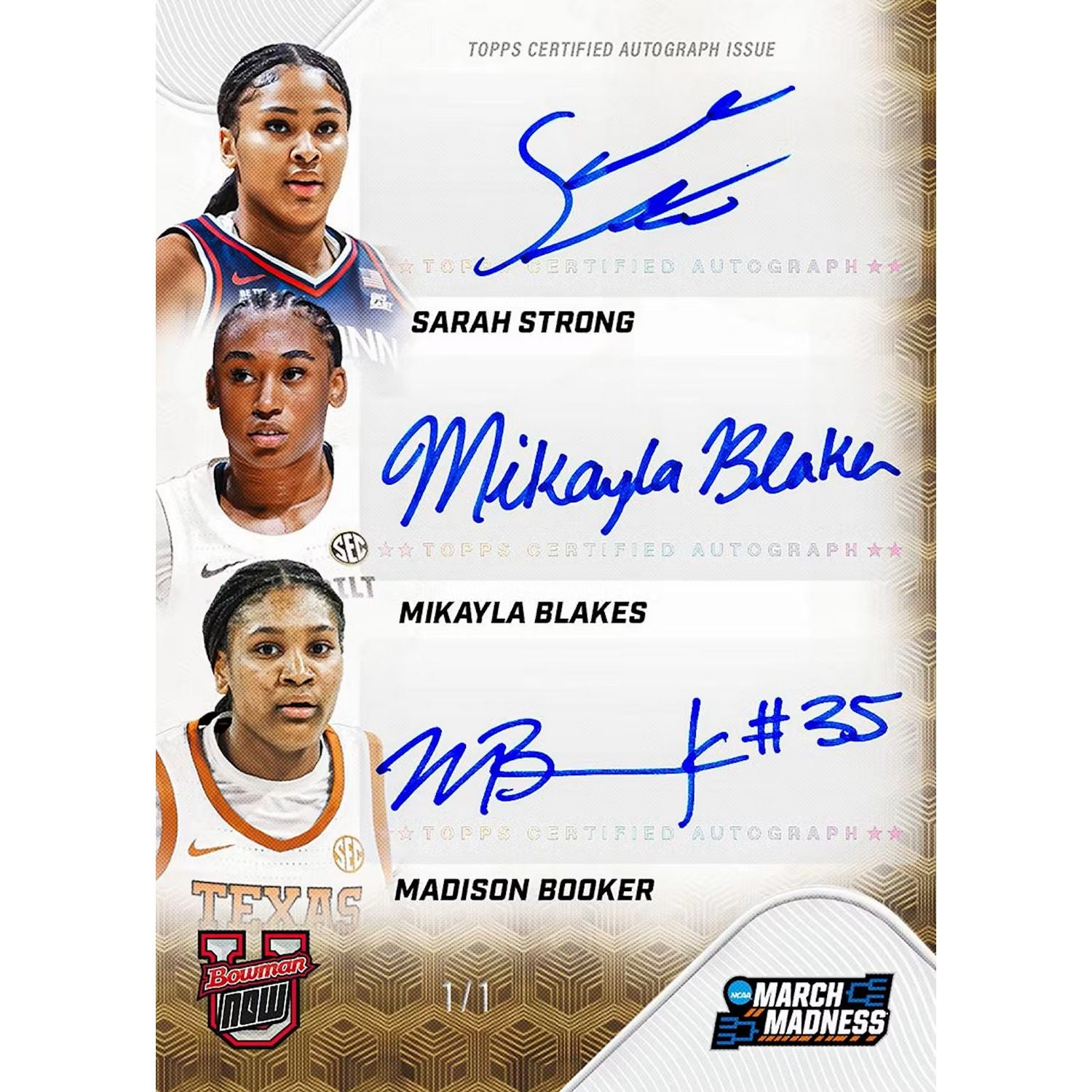 2025-26 Bowman University NOW March Madness Basketball Hobby Box、Bowman、kayou