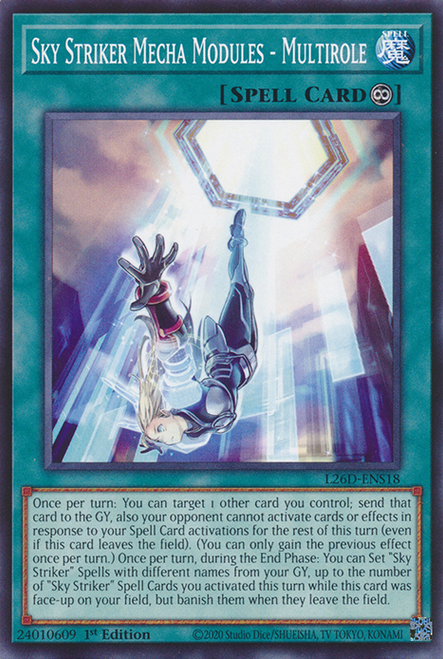 L26D-ENS18 Sky Striker Mecha Modules - Multirole、Yu-Gi-Oh!、kayou