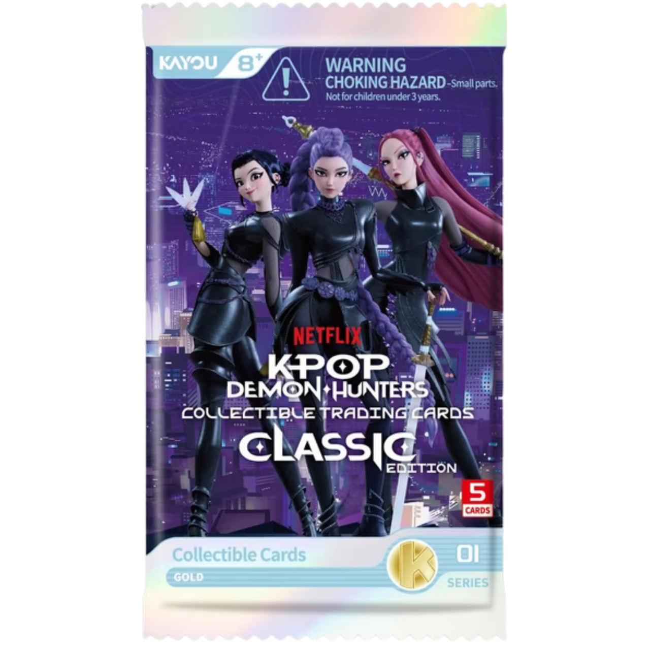 KPop Demon Hunters Collectible Cards: Classic Edition 001 - Card Pack、Kayou Trading Limited、kayou