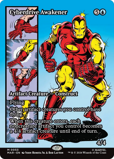 Cyberdrive Awakener (Borderless Source Material) | Marvel Universe、Magic: The Gathering、kayou