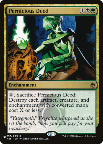 Pernicious Deed (LIST-212/249) - The List、Wizards of the Coast、kayou