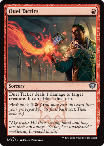 Duel Tactics (Foil) | Secrets of Strixhaven、Magic: The Gathering、kayou