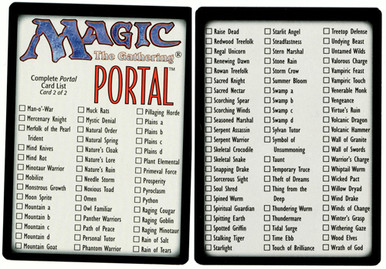 {Checklist Card 2 of 2}、Magic: The Gathering、kayou
