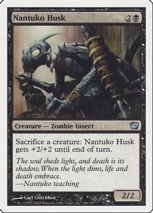 Nantuko Husk (9ED-148) - 9th Edition Foil、Wizards of the Coast、kayou