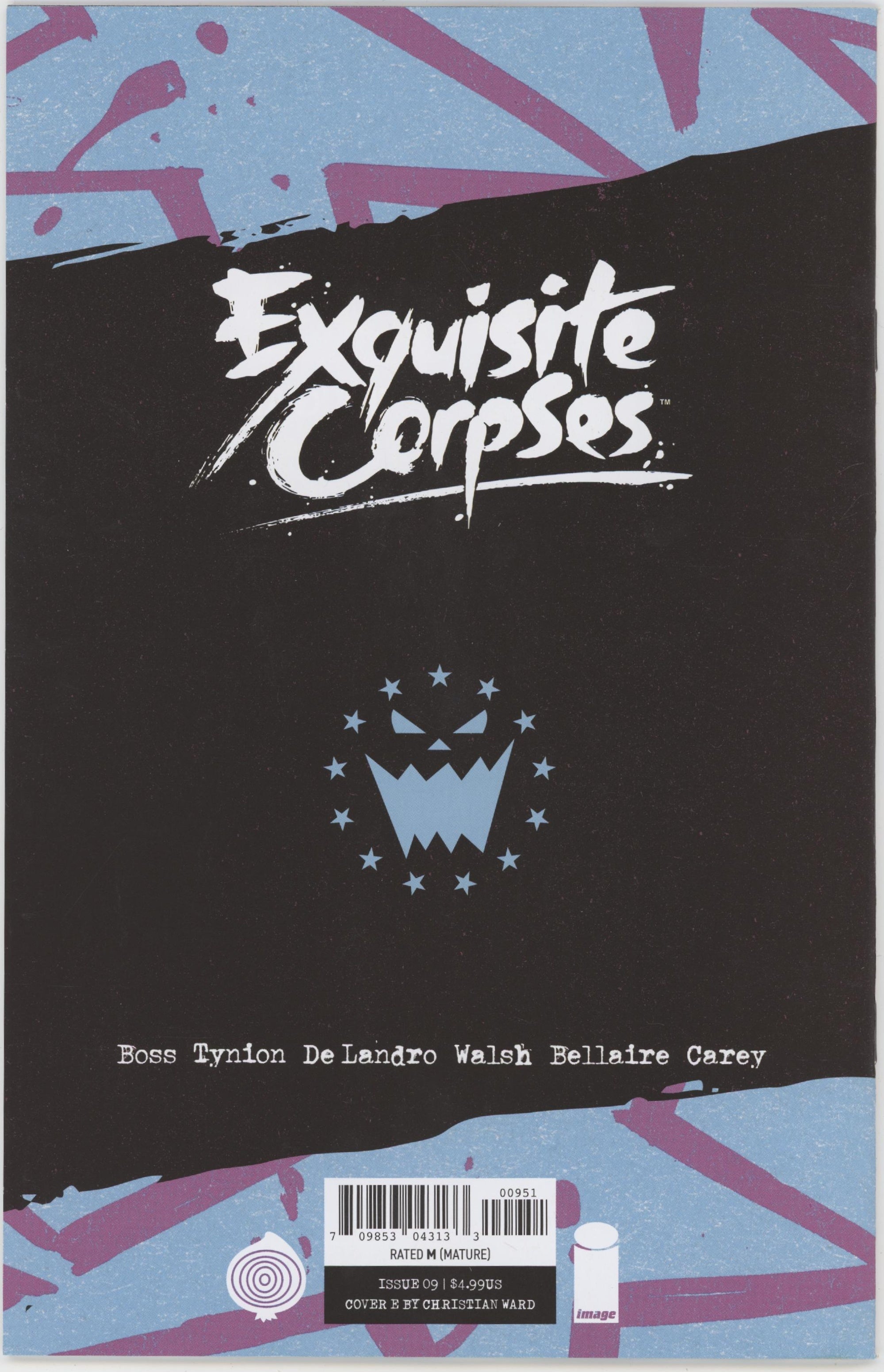 Exquisite Corpses #9 Cover E 1 in 25 Christian Ward Full Art Variant (Mature)、Image Comics、kayou
