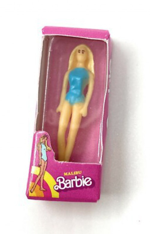 World's Smallest Micro Toy Box Series 1 Micro Toy Barbie 1971, Loose、ToyWiz、kayou