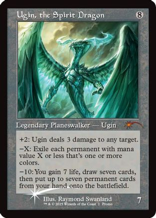 Ugin, the Spirit Dragon (Retro Frame) (MFP-001) - Secret Lair Drop Series Foil、Wizards of the Coast、kayou