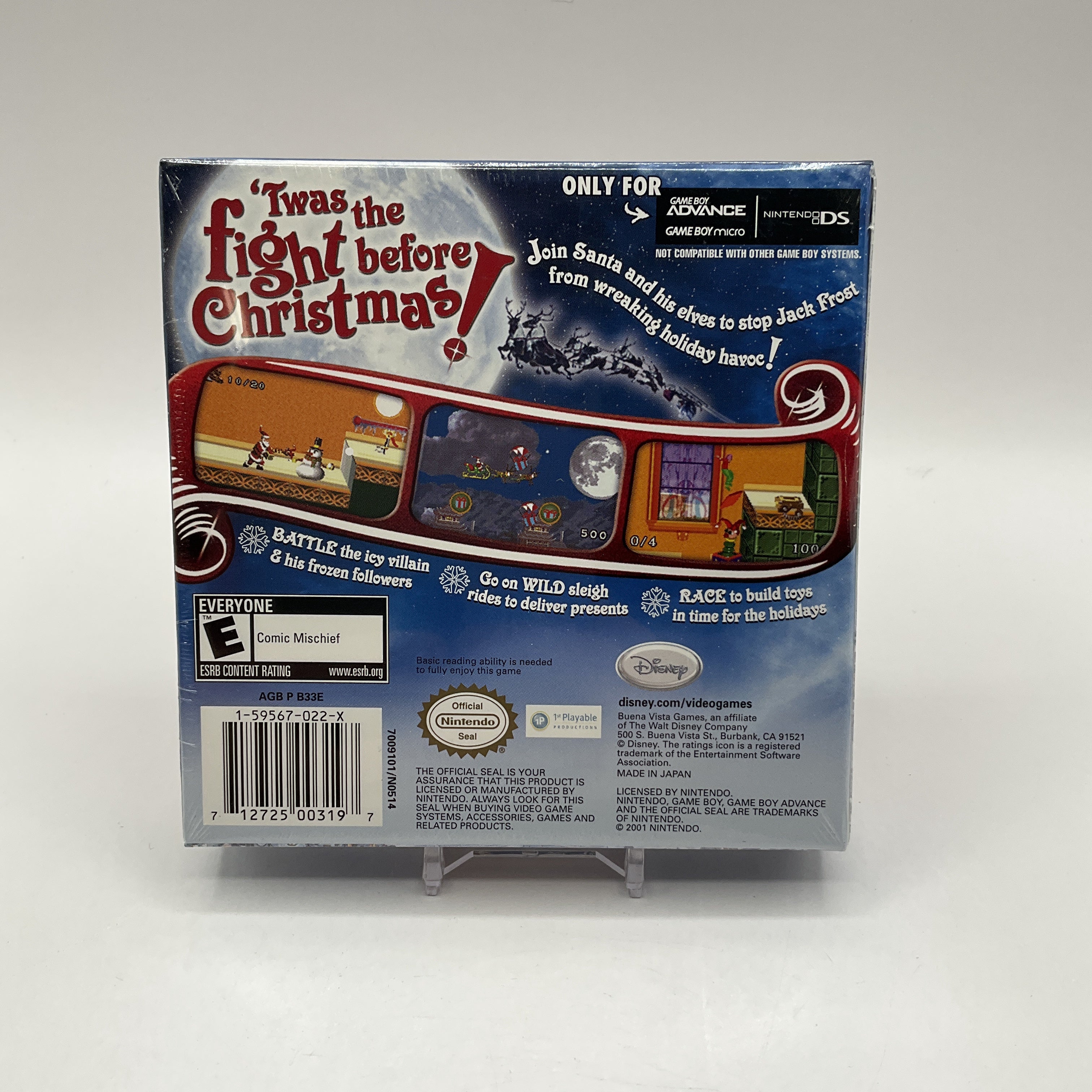 The Santa Clause 3 The Escape Clause GameBoy Advance Sealed #1、Collector Store LLC - VG、kayou
