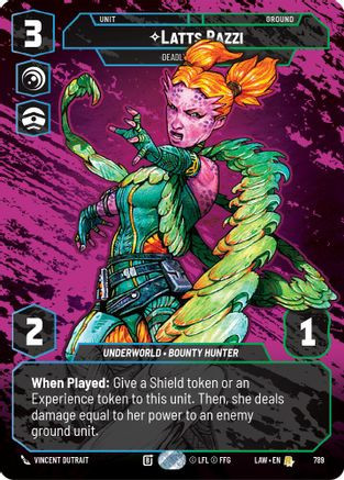 Latts Razzi - Deadly Whipmaster (Prestige) (789) - A Lawless Time、Fantasy Flight Games、kayou