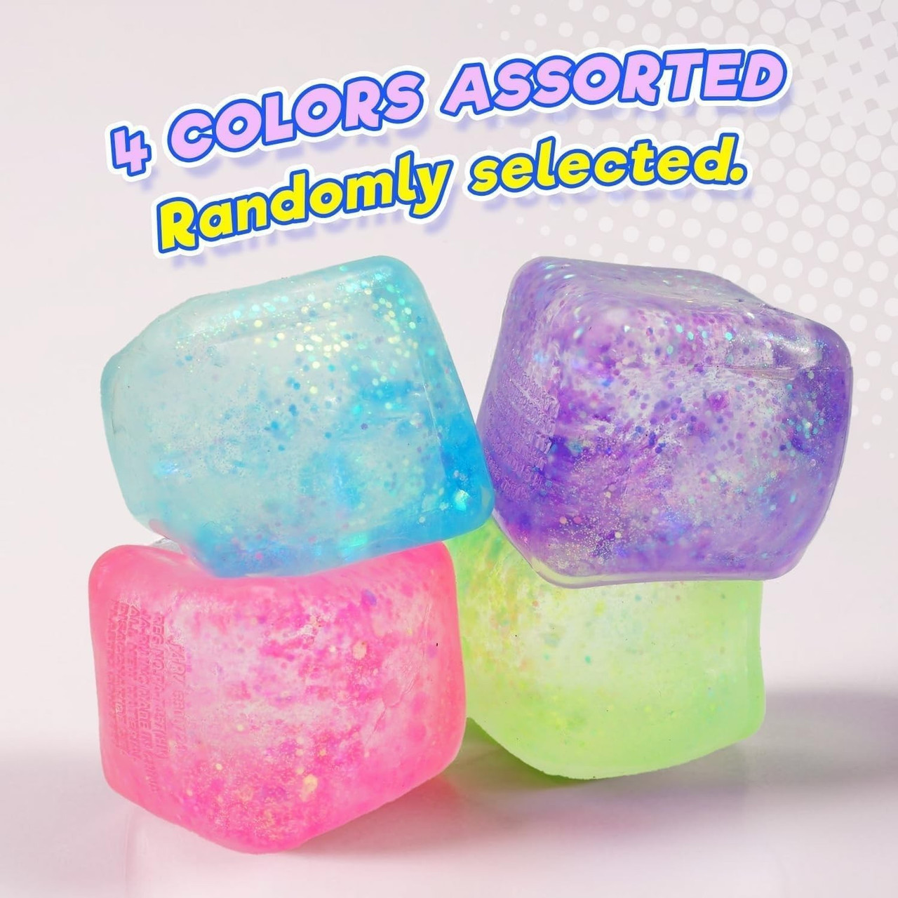 Irre-Squish-Tible! Kool Kube PURPLE Squishy Toy、ToyWiz、kayou