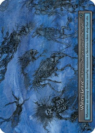 Watery Grave (Foil) - Gothic Foil、Gothic、kayou