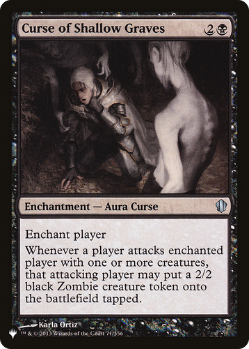 Curse of Shallow Graves (LIST-71/356) - The List、Wizards of the Coast、kayou