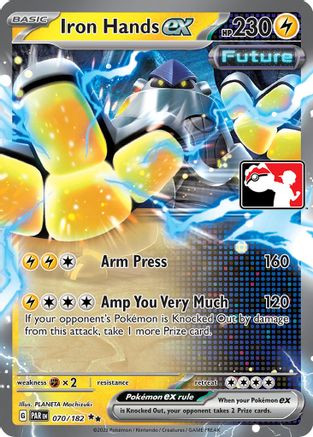 Iron Hands ex 70 - Prize Pack Series Cards Holofoil、The Pokémon Company、kayou