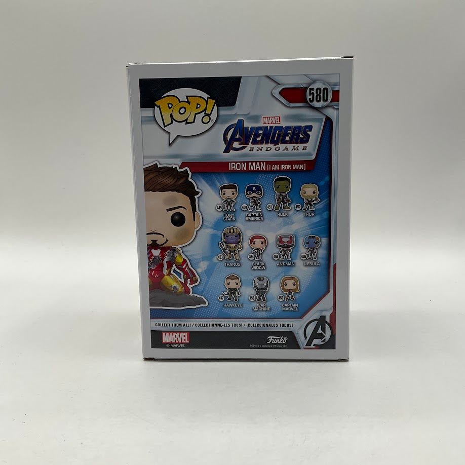 Iron Man (I Am Iron Man) Funko Pop! Avengers Endgame #580 GITD PX Previews、Funko、kayou
