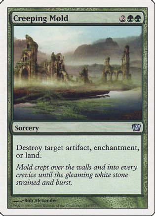 Creeping Mold (9ED-234) - 9th Edition Foil、Wizards of the Coast、kayou