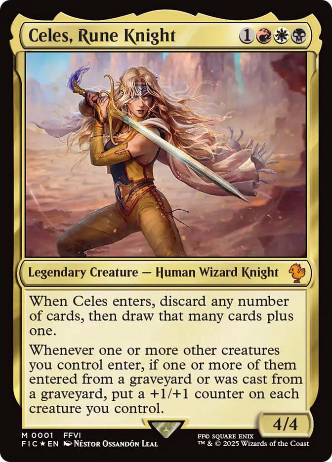 Celes, Rune Knight (FIC-001)、Magic: The Gathering、kayou