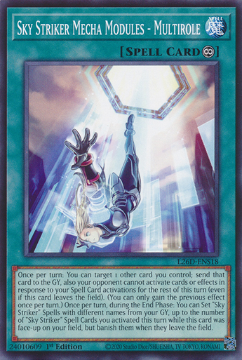 L26D-ENS18 Sky Striker Mecha Modules - Multirole、Yu-Gi-Oh!、kayou