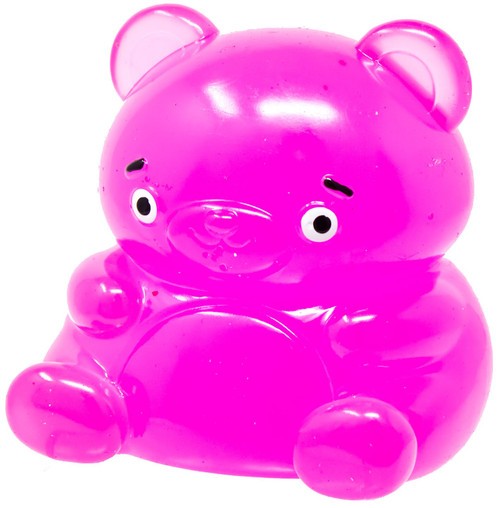 Giant Gummy Buddies Scented Pink Bear 4-Inch Squeeze Toy、ToyWiz、kayou