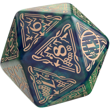 The Hobbit TCG: Tideborn - Jumbo D20 Spindown Dice、Q-workshop、kayou