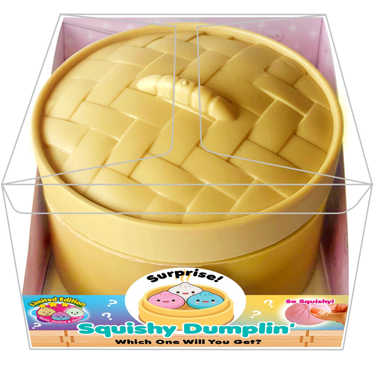 Dumpling LIMITED EDITION Surprise SQUISHY Dumplin' Mystery Pack 1 RANDOM Squeezy Toy、ToyWiz、kayou