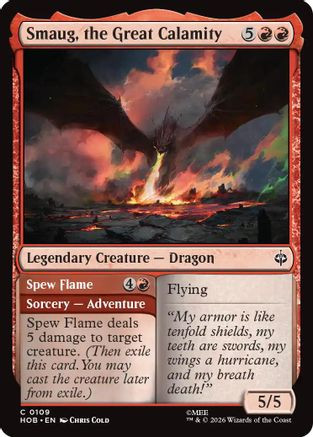 Smaug, the Great Calamity (HOB-109) - The Hobbit、Wizards of the Coast、kayou