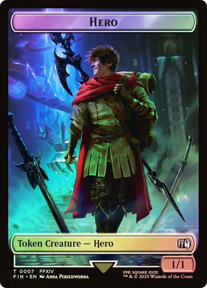 {Hero Token} // {Robot Warrior Token}、Magic: The Gathering、kayou