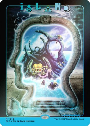 Island (1648) (Rainbow Foil) (SLD-1648) - Secret Lair Drop Series Foil、Wizards of the Coast、kayou