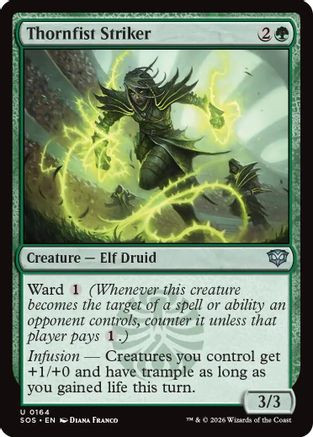 Thornfist Striker (SOS-164) - Secrets of Strixhaven、Wizards of the Coast、kayou