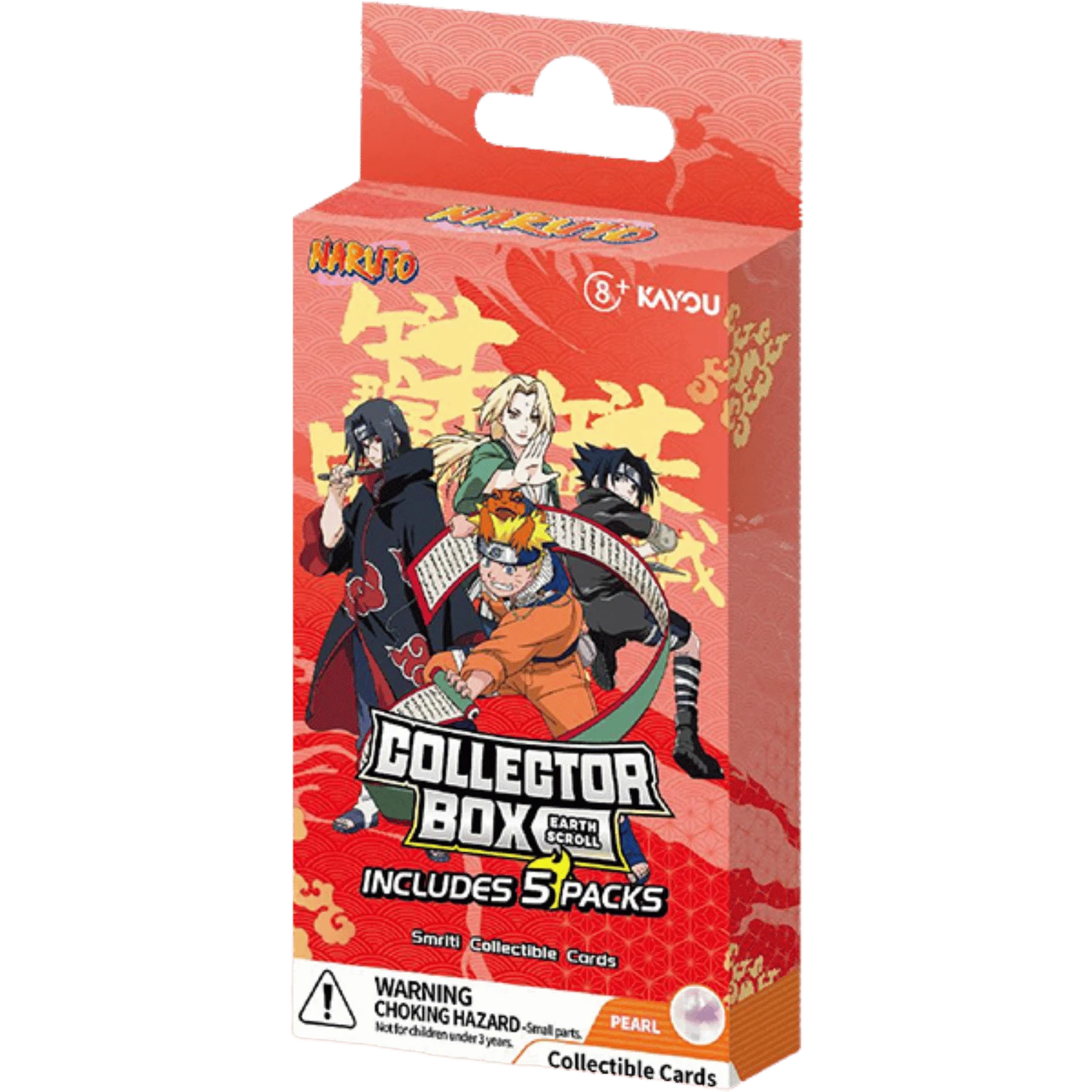 Naruto Collectible Cards: Smriti - Earth Scroll 002 - Collector Box (5 Packs)、Kayou Trading Limited、kayou