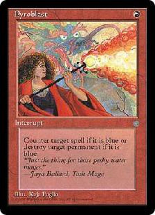 MtG Ice Age Common Pyroblast #213 Moderately Played、ToyWiz、kayou