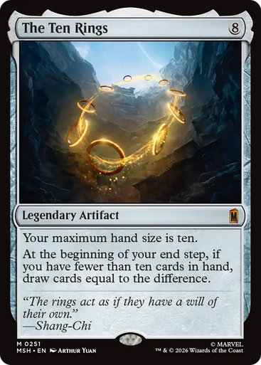 The Ten Rings (Foil) | Marvel Super Heroes、Magic: The Gathering、kayou