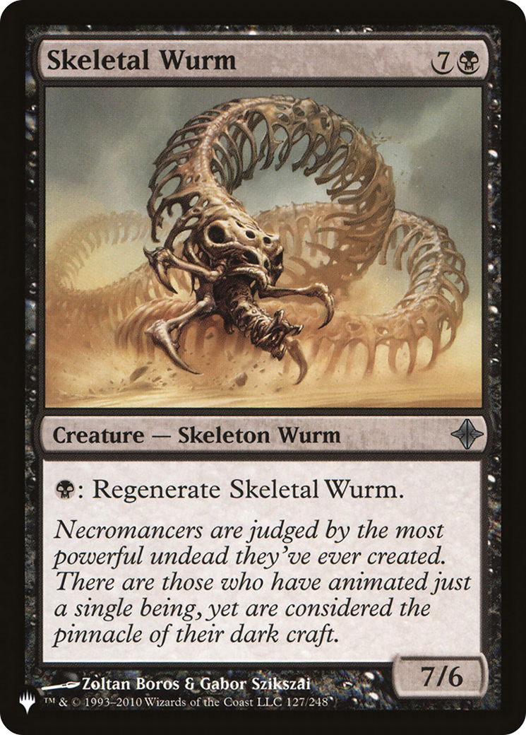 Skeletal Wurm (LIST-127/248) - The List、Wizards of the Coast、kayou