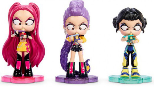 KPop Demon Hunters HUNTR/X Ramyeon Exclusive 4-Inch Figure 3-Pack How It's Done、ToyWiz、kayou