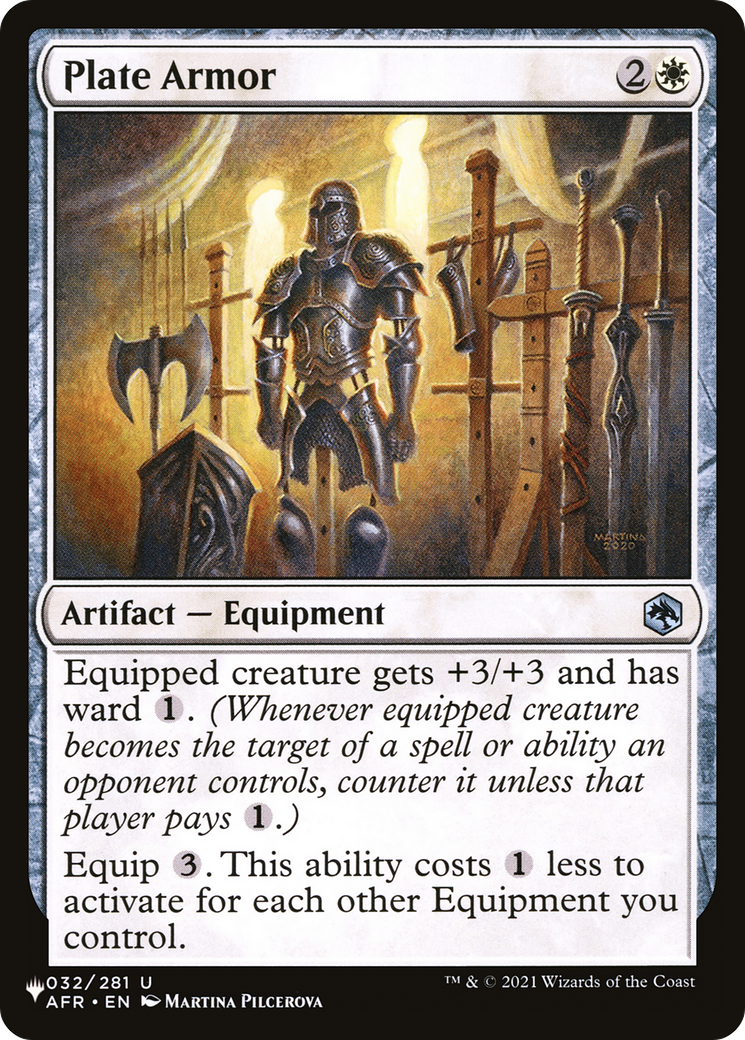 Plate Armor (LIST-032/281) - The List、Wizards of the Coast、kayou